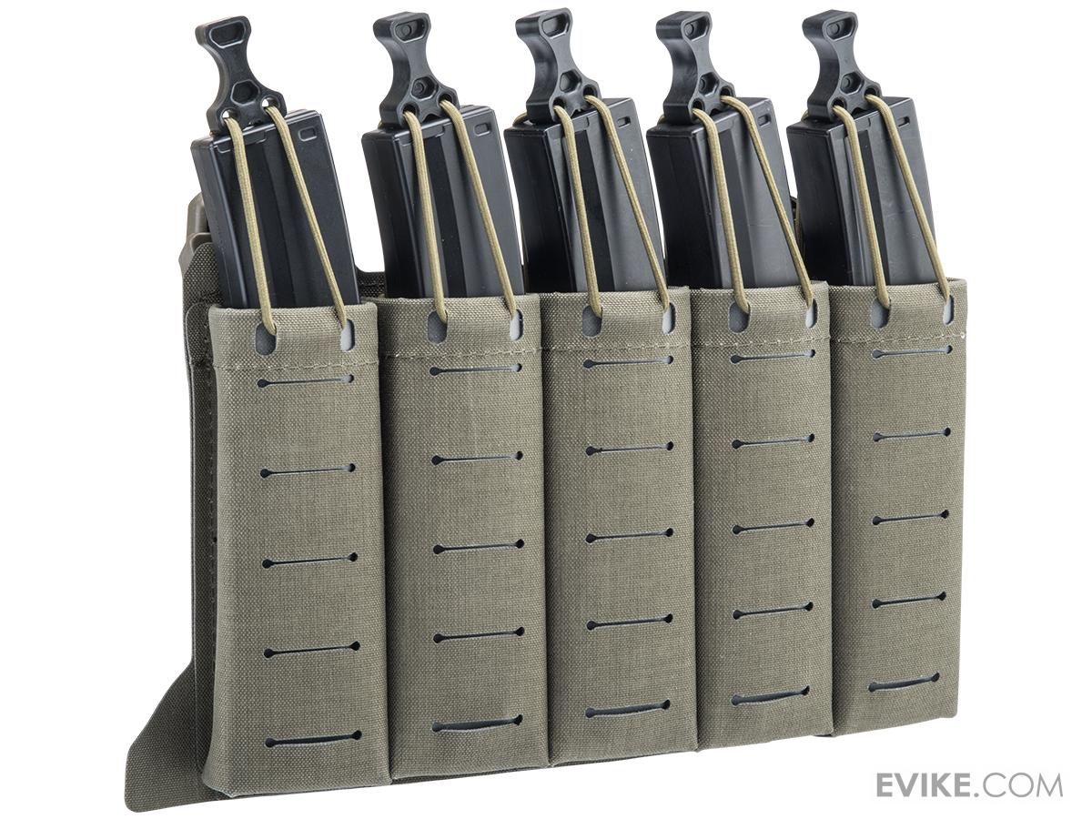 Templar's Gear 5x1 SMG Magazine Front Panel for Templar's Gear CPC ROC Gen 3 Plate Carrier (Color: Ranger Green)