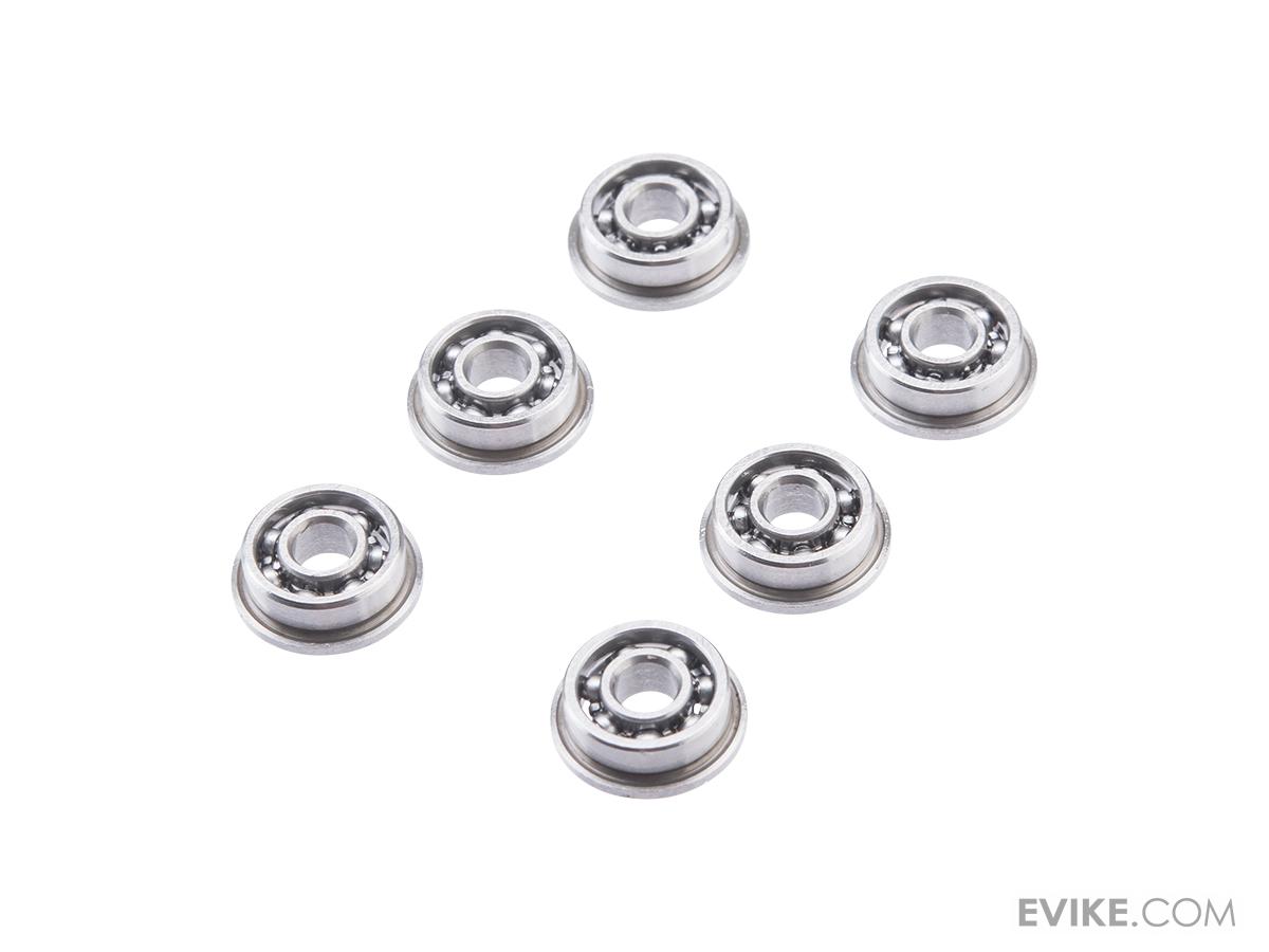 EMG x Umbrella Armory Multi-Fit 8mm J-Cage Bearing Set for Airsoft AEG Gearboxes (Model: 6 Count)