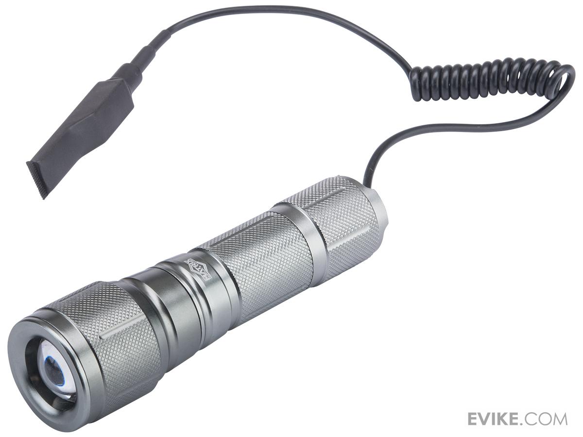 Matrix XPE 200 Lumen Everyday Carry Combat Flashlight w/ M-LOK Ring Mount